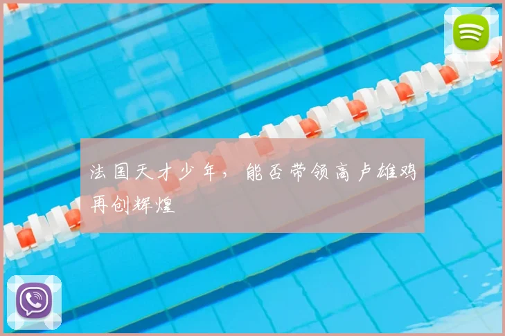 法国天才少年，能否带领高卢雄鸡再创辉煌